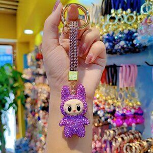 NWT Labubu Blingy Keychain/Bag Charm